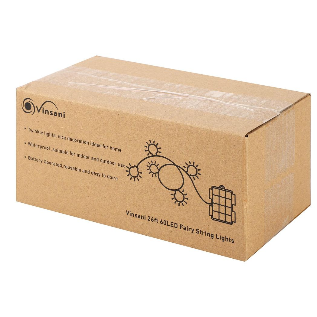 Globe Fairy String Lights 26ft – 60 Multicolour LED Bulbs, Waterproof, Battery Operated, 7 Lighting Modes for Indoor & Outdoor Decoration | Wedding, Diwali, Christmas, Party Decor