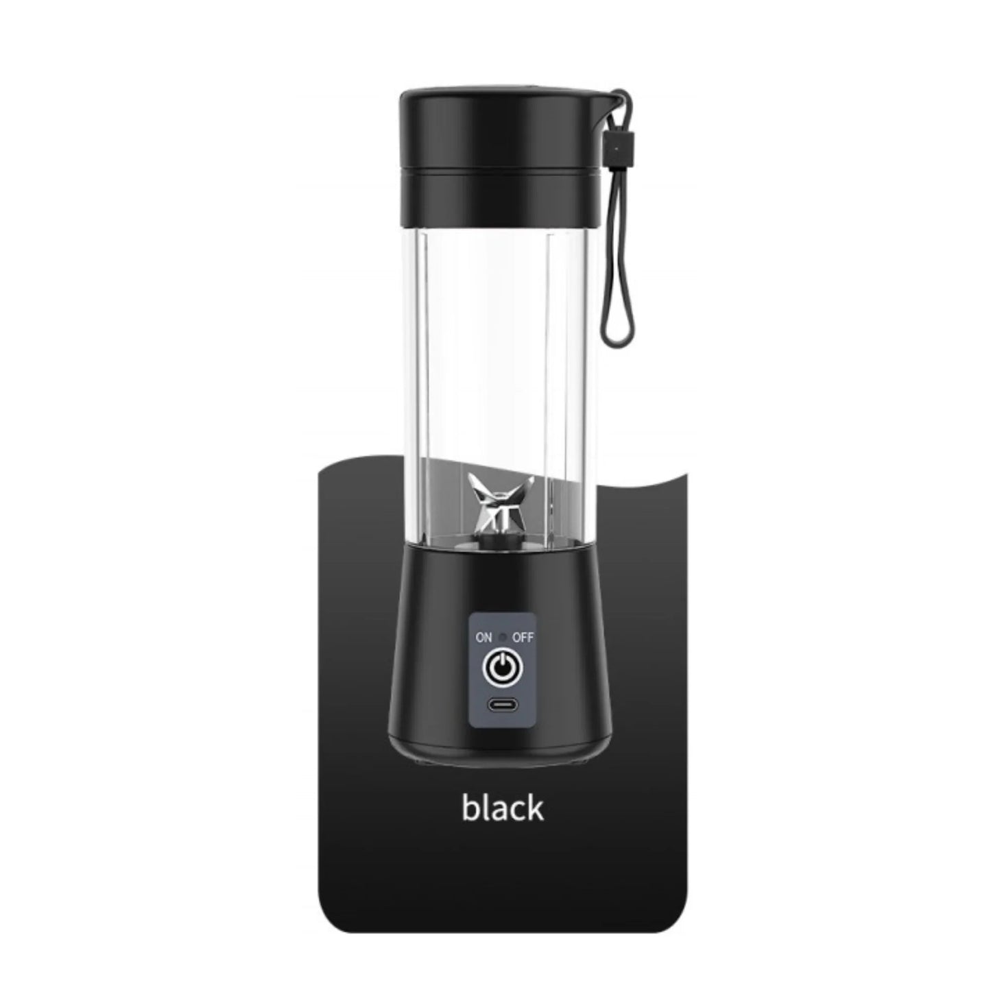 Portable USB Blender Rechargeable, 400ml, 6-Blade, Smoothie & Protein Shake Maker - Mode Blend