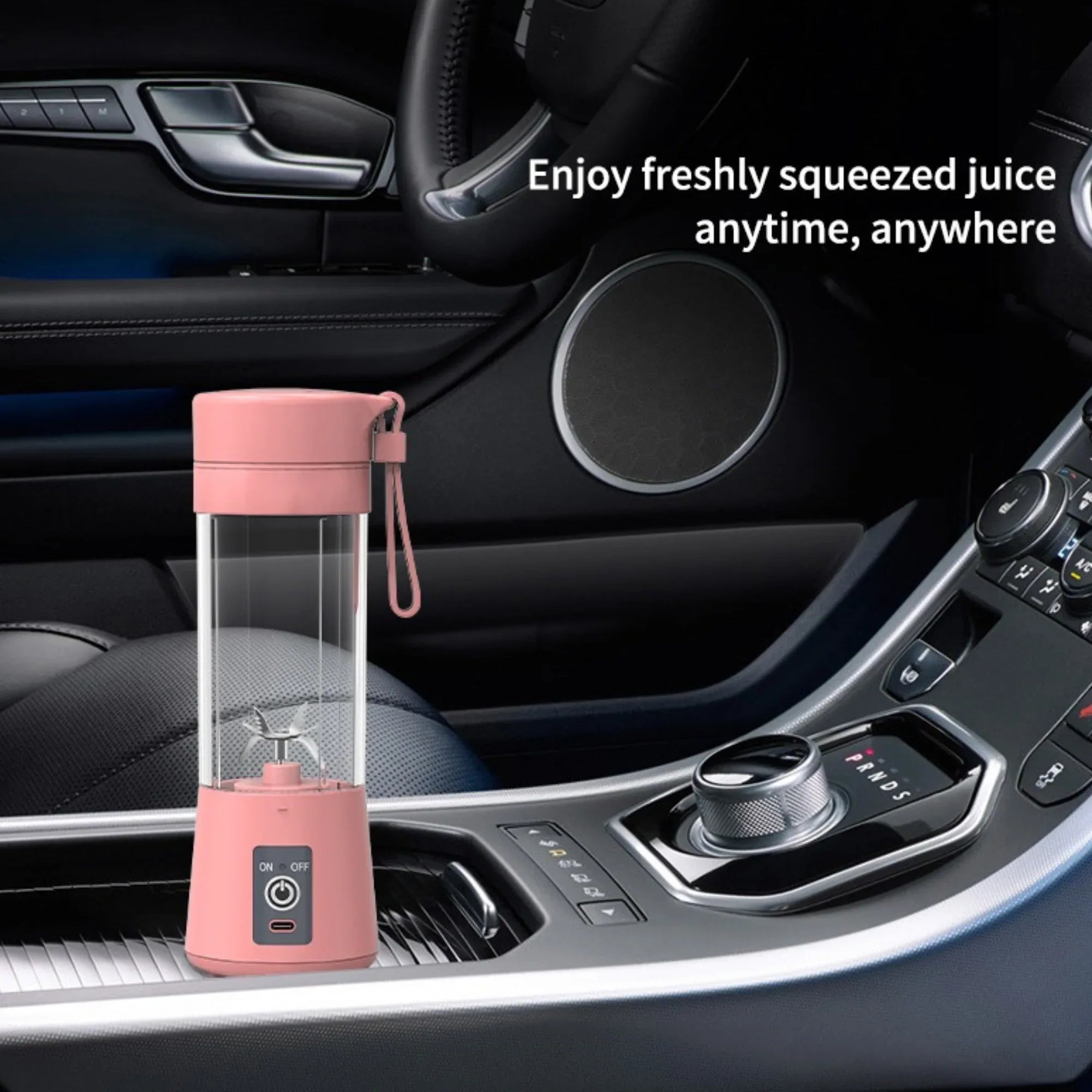 Portable USB Blender Rechargeable, 400ml, 6-Blade, Smoothie & Protein Shake Maker - Mode Blend