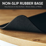 Mouse Pad Premium Textured Mousepad 18x22 / 25x21 cm PU Leather Gaming Pad Mat Desk Pad Waterproof with Comfort and Durability for Computers, Laptop, Office & Home - Mode Blend