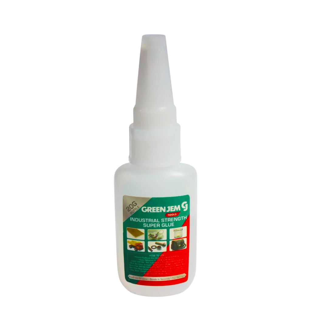 Close-up of Mode Blend rapid adhesive glue ideal for metal, plastic, and wood repairs
