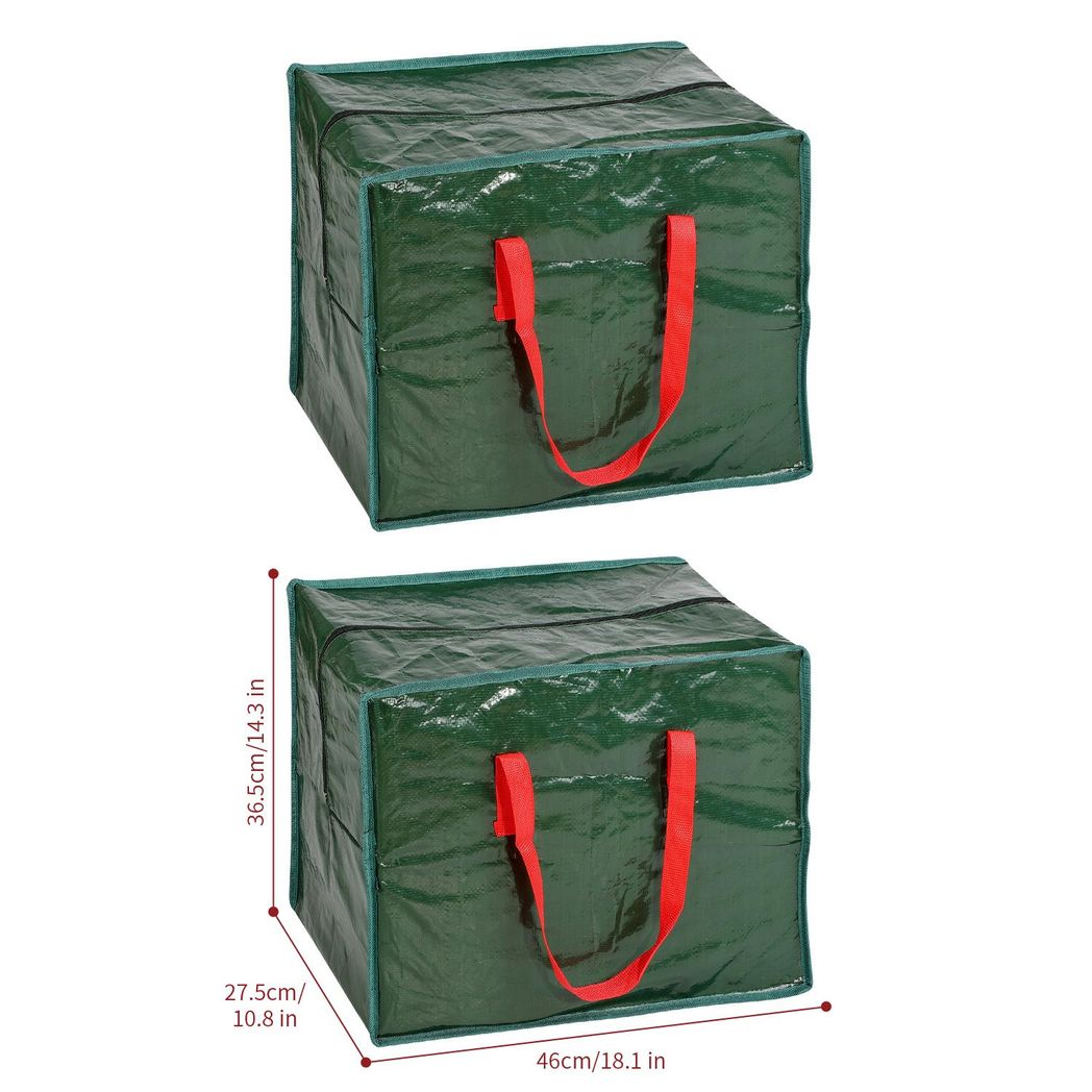 Christmas Storage Bag for Holiday Decorations Durable, Waterproof and Spacious, 1pk