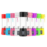 Portable USB Blender Rechargeable, 400ml, 6-Blade, Smoothie & Protein Shake Maker - Mode Blend