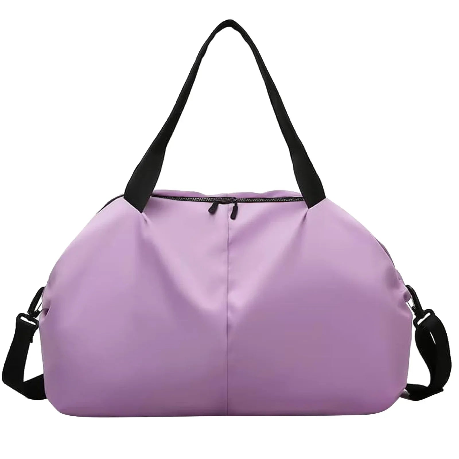 Multifunctional Travel Duffel Large Bag Vacation, Gym, Sports Water Resistant, Lightweight with Zipper, Buy 1 Duffel, Get 1 Free Shoulder Bag (Random Color Included) - Mode Blend