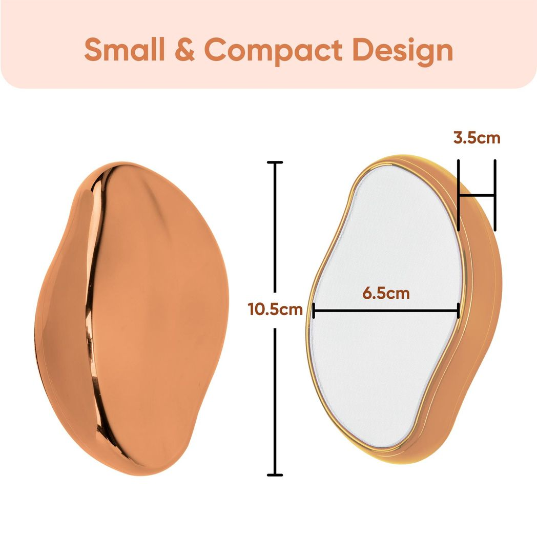 Magic Crystal Hair Eraser – Painless Hair Removal Tool, Reusable & Eco-Friendly | Smooth Skin in Minutes (Gold)