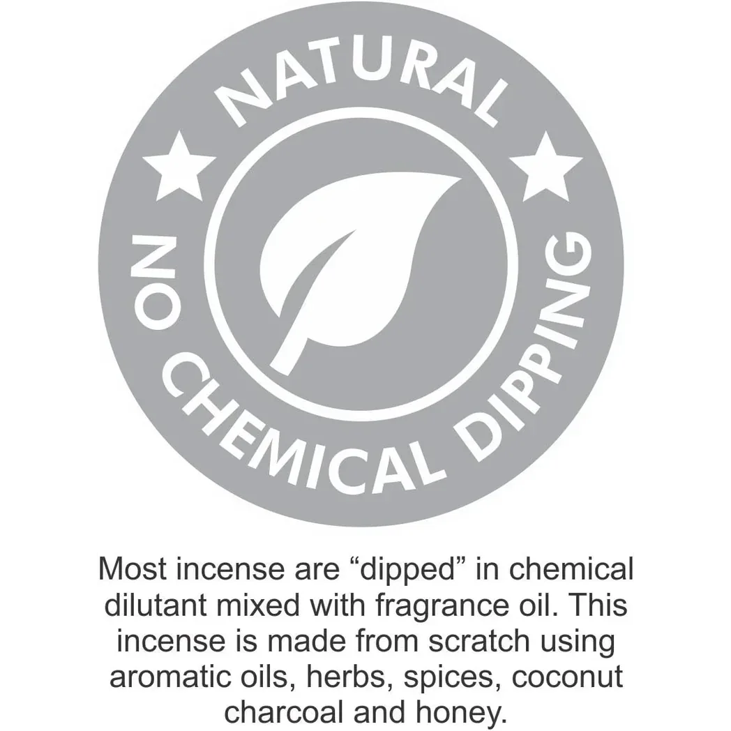 6 Fragrance Gift Pack with Burner – Passion, Rose, Lavender, Exotic, Loban & Sandalwood – Aromatherapy Incense Gift Set for Home, Relaxation, Meditation & Gifting - Mode Blend