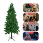 6ft Artificial Christmas Tree – Full & Realistic Branches, Easy Assembly Holiday Tree for Indoor Home Décor, With Sturdy Metal Stand - Mode Blend