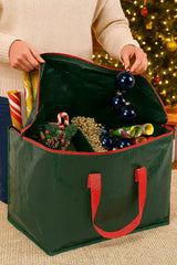 Christmas Storage Bag for Holiday Decorations – Durable, Waterproof & Spacious | Heavy-Duty Handles | Protect & Store Xmas Tree & Décor (1 Pack) - Mode Blend