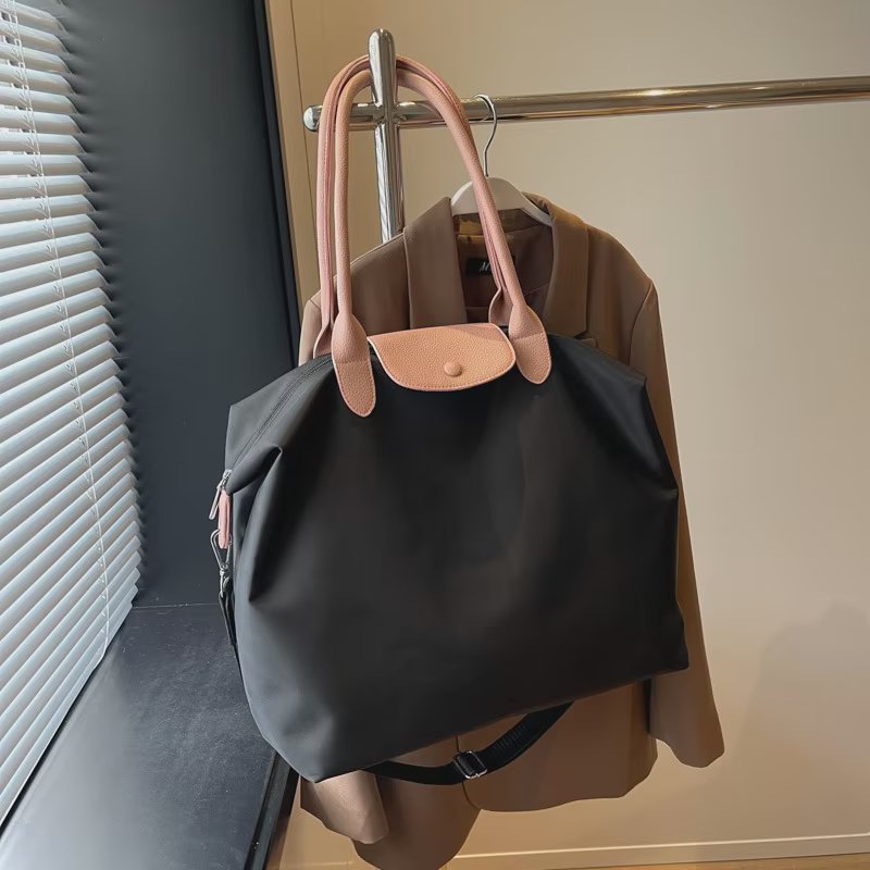 Fashionable Travel Shoulder Bag For Women Waterproof Crossbody Trendy Bags Long Strap Portable Travelling Bag For Women Stylish bags – Includes Free Bonus Tote Bag in Assorted Colors Portable Travelling Bag For Women Stylish bags