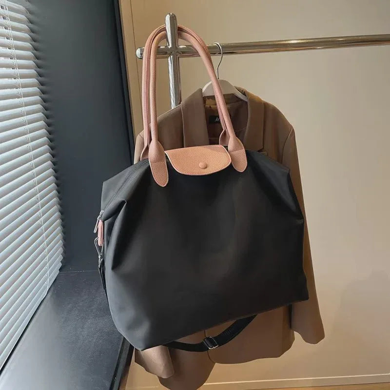 Mode Blend Waterproof Travel Shoulder Bag Stylish, Lightweight & Spacious with Free Bonus Tote - Mode Blend