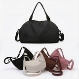 Multifunctional Travel Duffel Large Bag Vacation, Gym, Sports Water Resistant, Lightweight with Zipper, Buy 1 Duffel, Get 1 Free Shoulder Bag (Random Color Included)