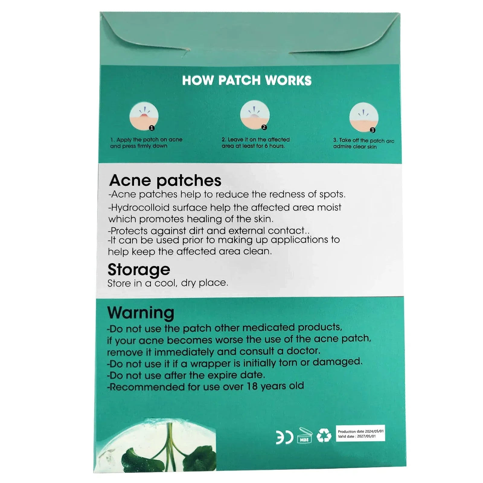 Acne Patches - Pack of 36 Translucent Hydrocolloid Pimple Patch Spot Treatment Stickers for Face and Body - Fast-Acting & Cruelty Free Skin Care - Mode Blend