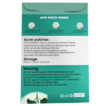 Mode Blend Hydrocolloid Patches on a clean white background, emphasizing their simplicity and functionality