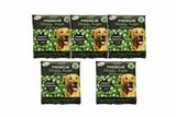 Tidyz Lemon Scented Premium Degradable Doggy Poo Bags with Strong Tie Handles, 5 Pack, 500 Bags - Perfect for your pet's poop clean-up - Mode Blend