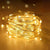 LED Copper Wire String Lights Mini 3AA Battery Operated/Powered Copper Wire LED Firefly Lights for Bedroom Decoration Wedding Home Christmas Parties Holiday (White, 5M - 50LED) [Energy Class A] - Mode Blend