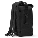 Military Duffel Bag Top Load Double Strap Army Travel Tactical Canvas Backpack for Outdoor 30L - Mode Blend