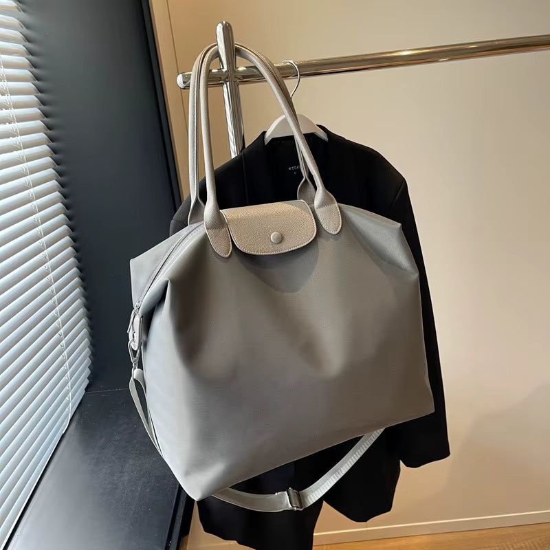 Fashionable Travel Shoulder Bag For Women Waterproof Crossbody Trendy Bags Long Strap Portable Travelling Bag For Women Stylish bags – Includes Free Bonus Tote Bag in Assorted Colors Portable Travelling Bag For Women Stylish bags