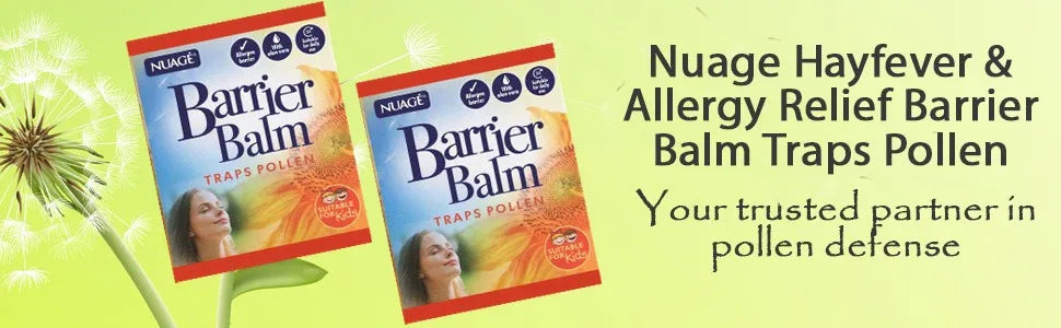 Mode Blend Nuage Hayfever & Allergy Relief Barrier Balm | Traps Pollen, 2 Pack,50gram - Mode Blend