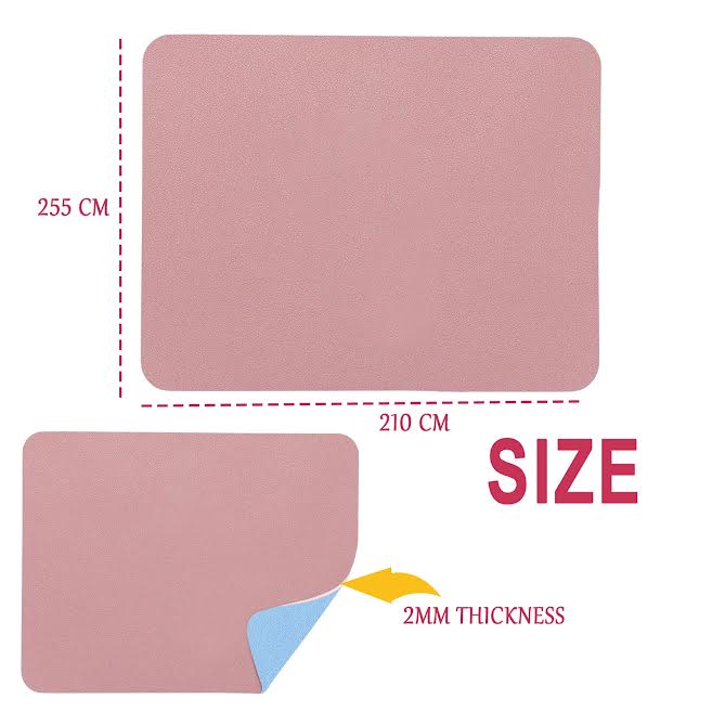 Waterproof Rubber Base Mouse Pad by Mode Blend | Non-Stitched Edge Design