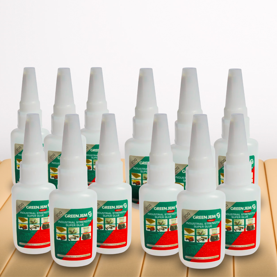 Industrial strength Mode Blend super glue for tough and quick bonding needs