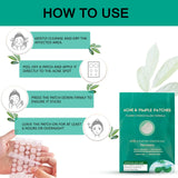 Acne Patches - Pack of 36 Translucent Hydrocolloid Pimple Patch Spot Treatment Stickers for Face and Body - Fast-Acting & Cruelty Free Skin Care - Mode Blend