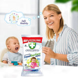 Green Shield Care and Protect, Anti-Bacterial Wipes for Food Surface, 2 Packs of 140 Wipes - Mode Blend