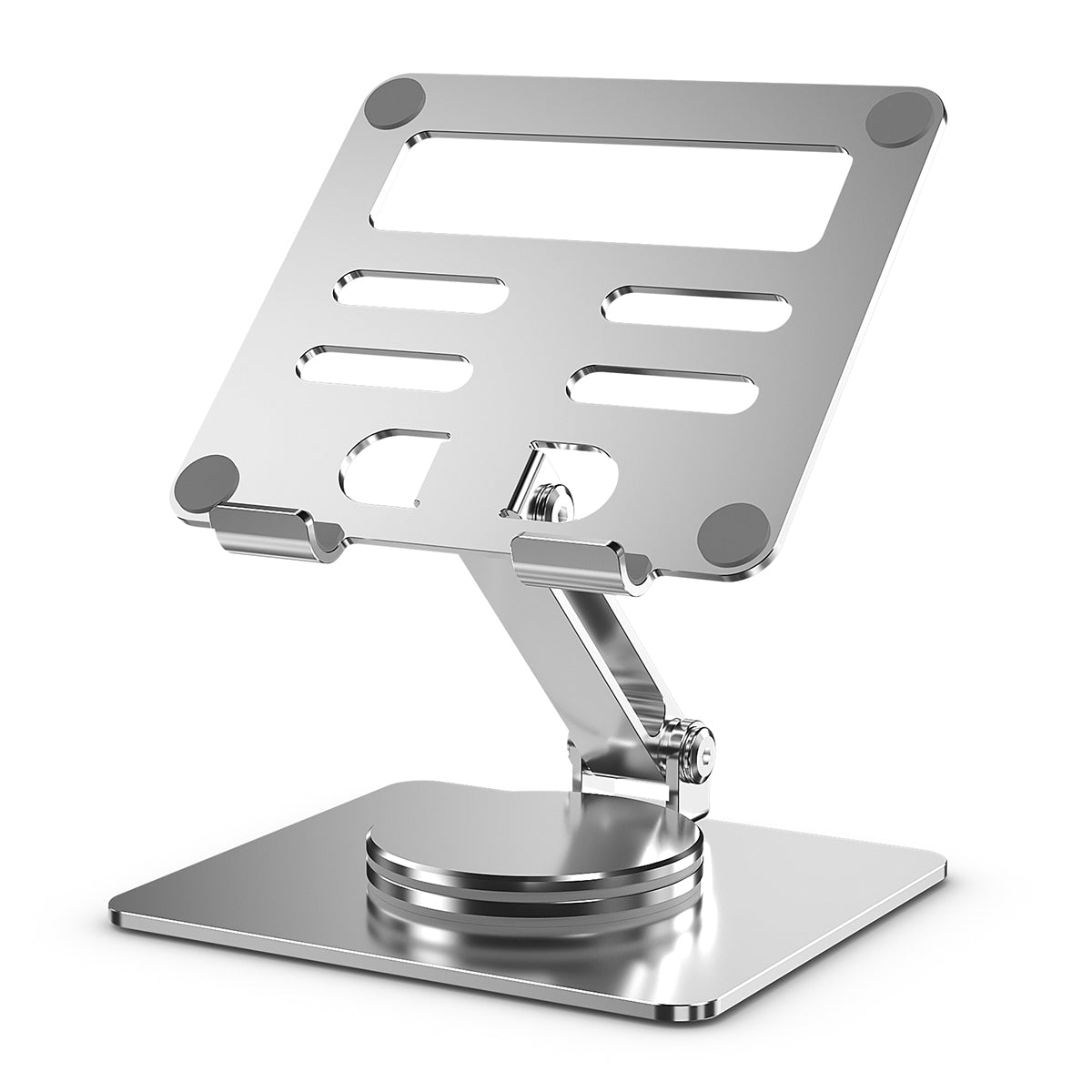Portable laptop riser for improved airflow and cooling during use