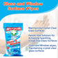 Green Shield Care & Protect Glass & Window Surface Wipes, 2 Packs of 140 Wipes - Mode Blend