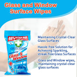 Green Shield Care & Protect Glass & Window Surface Wipes, 2 Packs of 140 Wipes - Mode Blend