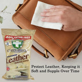 Green Shield Care & Protect Conditioning Leather Surface Wipes- Pack of 2 of 140 Wipes - Mode Blend