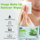 Makeup Remover Wipes with Aloe Vera, Effective Hydrating Face Wipes with Organic Aloe Vera Twin Pack of 80 Wipes, 2 pack - Mode Blend