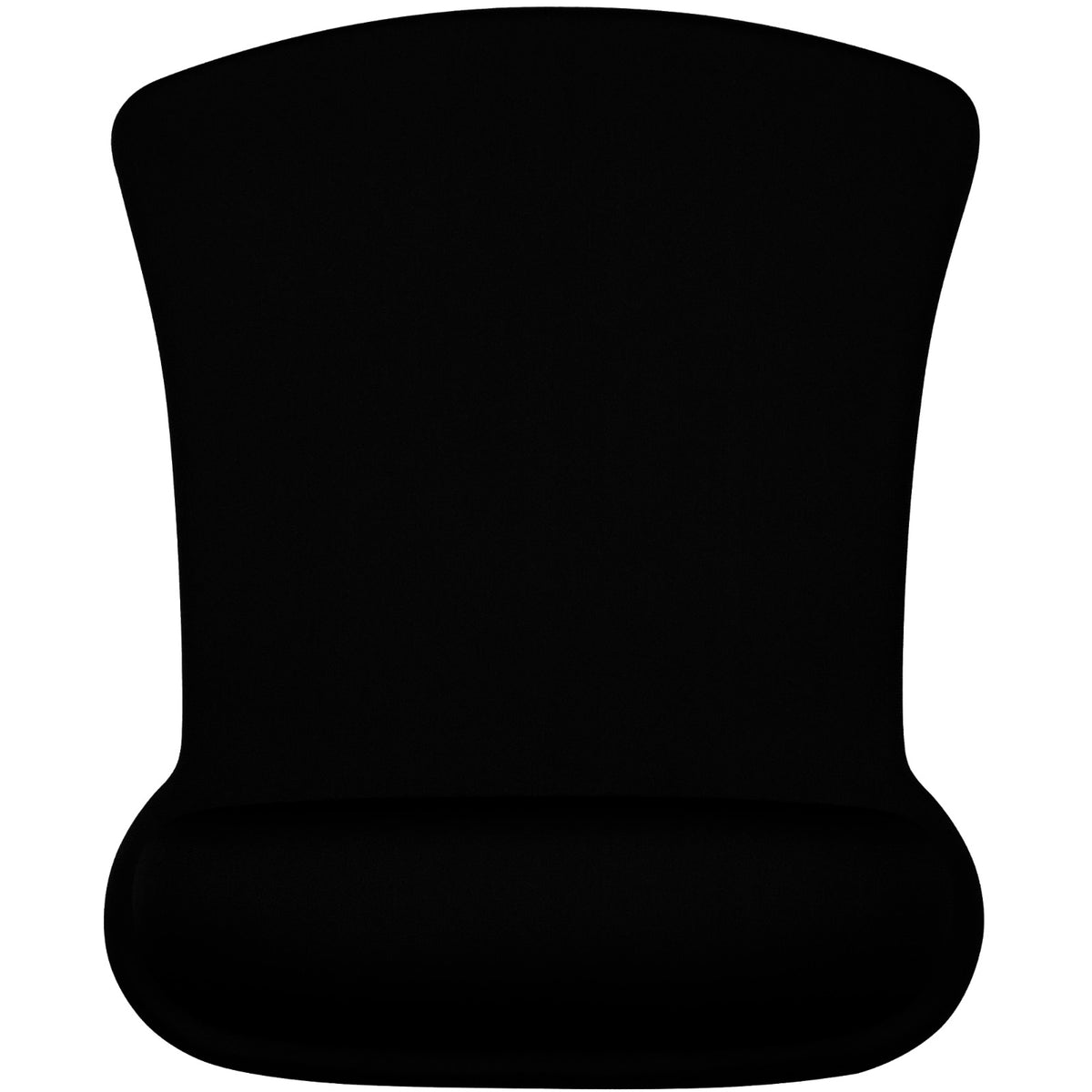 Mode Blend stylish black mouse pad with cushion support for comfortable, ergonomic use