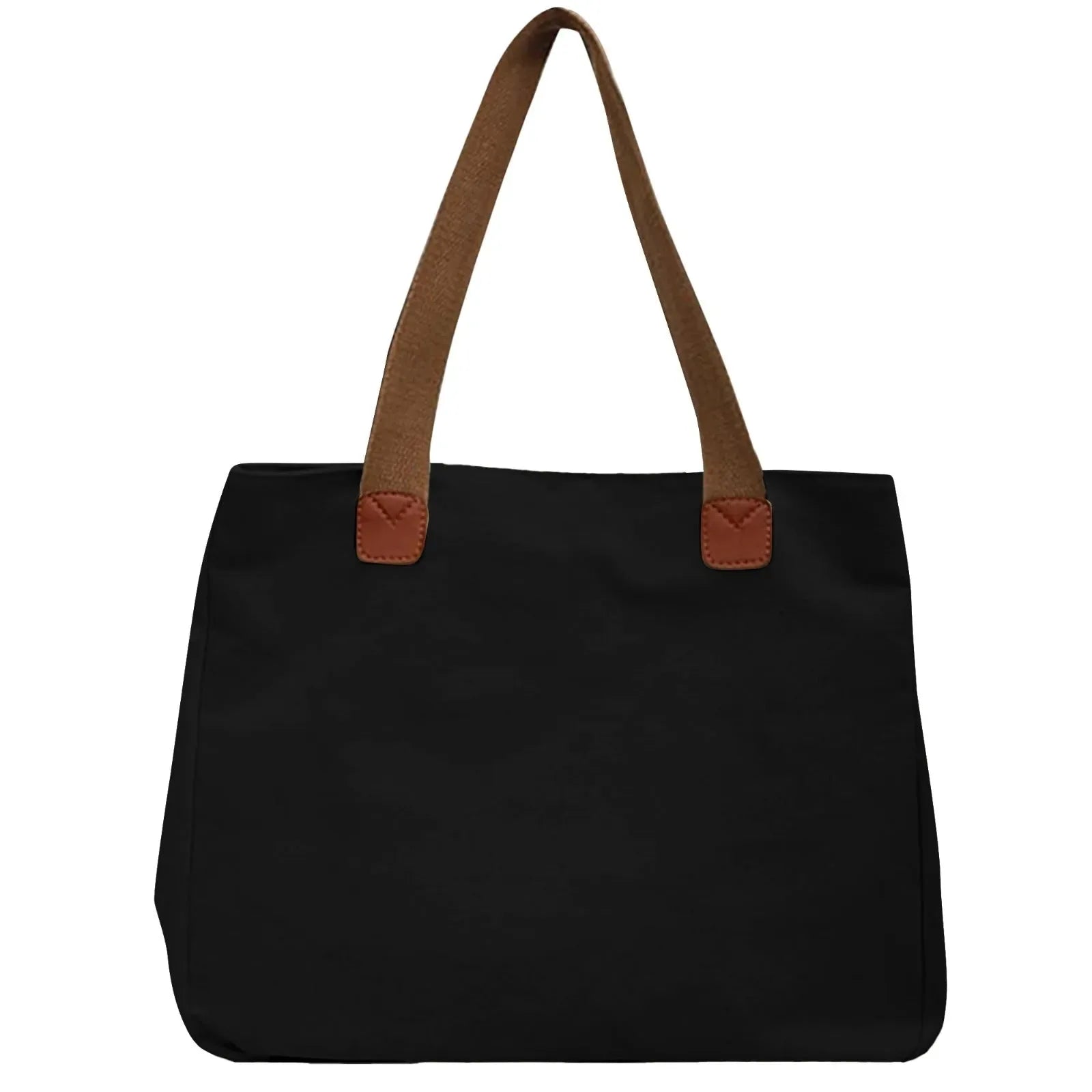 Mode Blend Canvas Multi-Purpose Plain Tote Bag for Women, Pack of 1 - Mode Blend