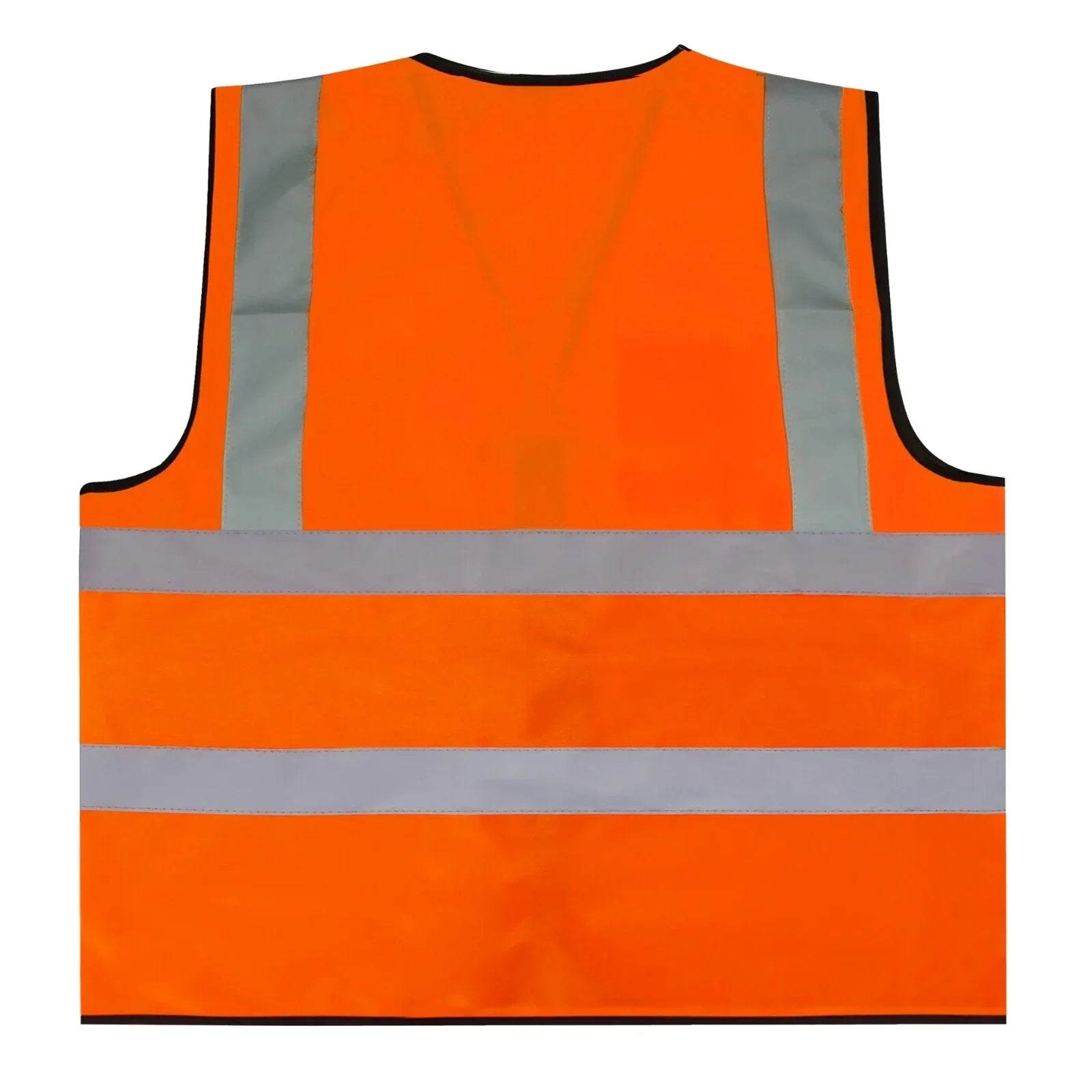 High Visibility Reflective Safety Vest, Work Waistcoat with Reflective Tape Strips for Road Construction & Safety Use - Mode Blend