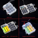 Globe Fairy String Lights 26ft – 60 Multicolour LED Bulbs, Waterproof, Battery Operated, 7 Lighting Modes for Indoor & Outdoor Decoration | Wedding, Diwali, Christmas, Party Decor - Mode Blend