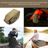 Military Duffel Bag Top Load Double Strap Army Travel Tactical Canvas Backpack for Outdoor 30L - Mode Blend