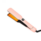 Professional Salon Grade Hair Straightener, 40mm Wide Ceramic Plates, 30s Fast Heat‑Up, Digital Temperature Display, 11 Adjustable Heat Levels (130–230°C) – Cherry Blossom - Mode Blend