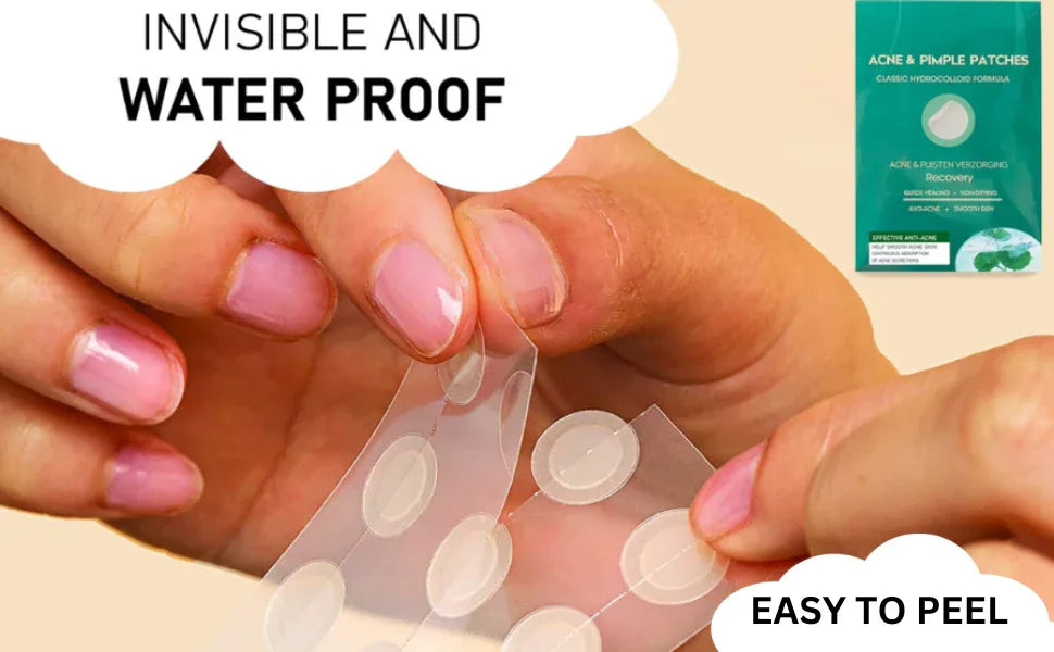 Acne Patches - Pack of 36 Translucent Hydrocolloid Pimple Patch Spot Treatment Stickers for Face and Body - Fast-Acting & Cruelty Free Skin Care - Mode Blend