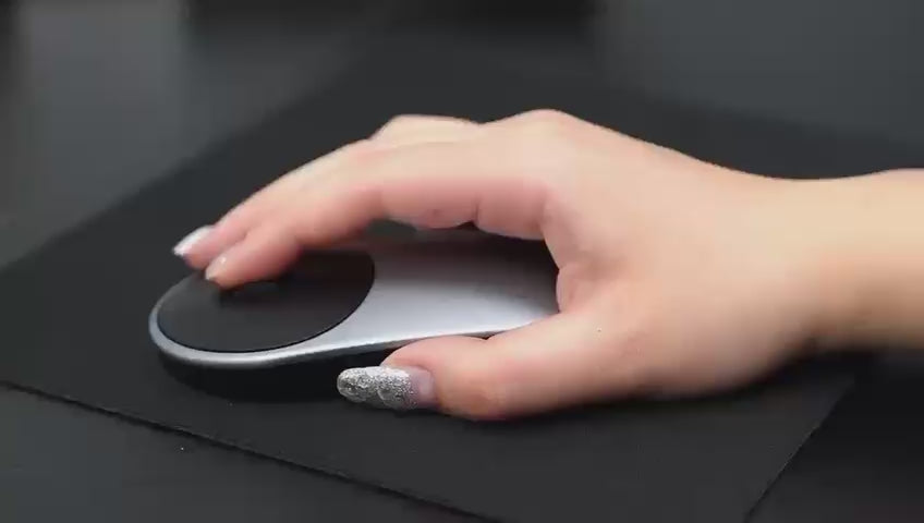 Mouse Pad Premium Textured Mousepad 18x22 / 25x21 cm PU Leather Gaming Pad Mat Desk Pad Waterproof with Comfort and Durability for Computers, Laptop, Office & Home