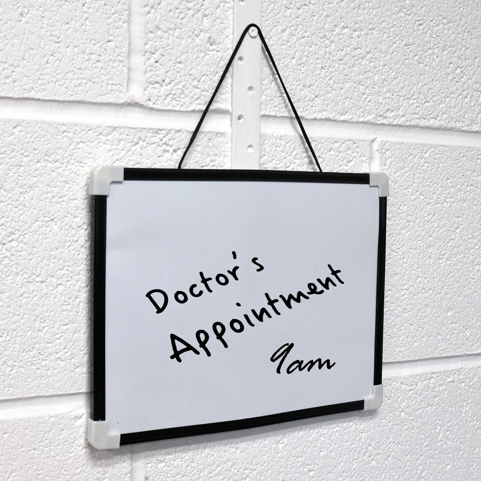 A4 Magnetic Dry Wipe Whiteboard with Pen, Eraser & Magnets – Portable Message Board for Home, Office & Kids Learning