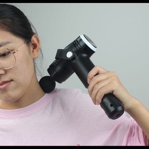 5 in 1 Deep Tissue Massage Gun Rechargeable with 5 Heads & 3 Speed Settings